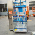 China supplier offers CE man wheelchair lift/worm drive screw lift/freight elevator dimensions